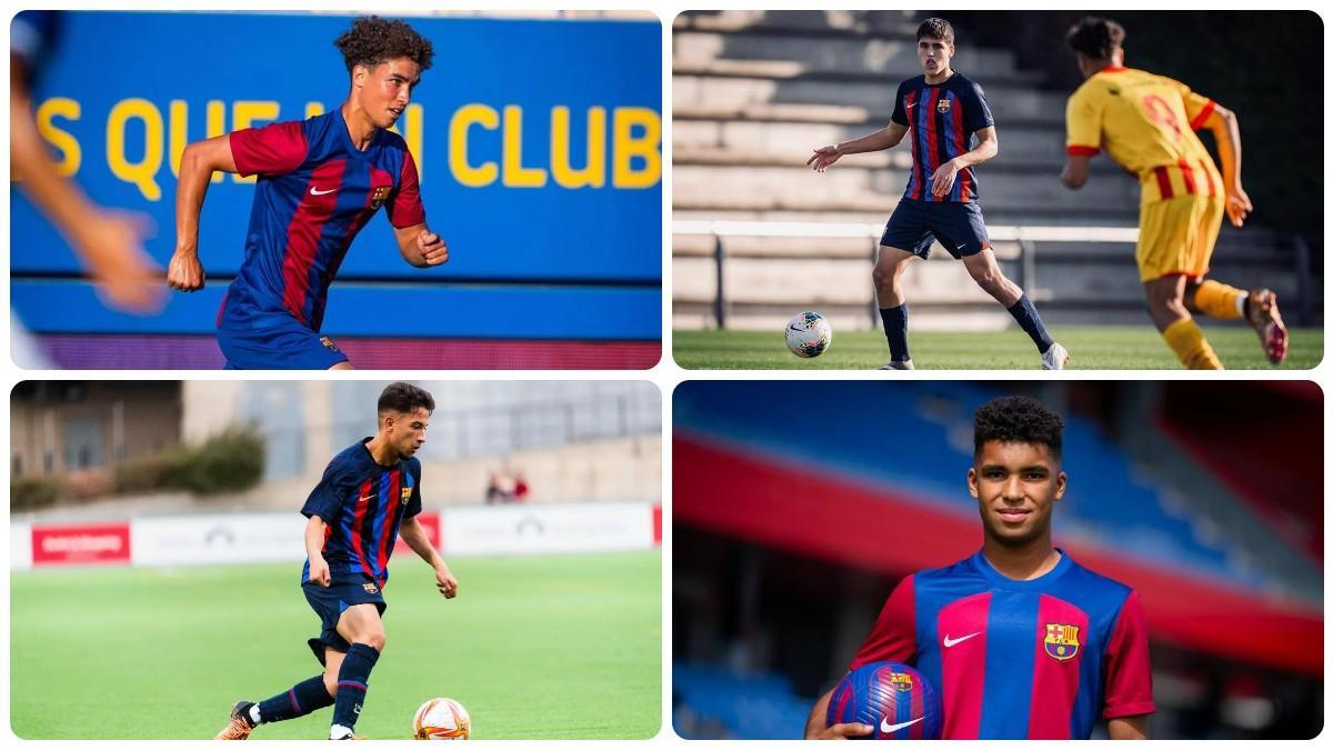 Darvich, Cubarsí, Edu Sánchez y 'Zaca', algunos de los que han entreando con Xavi