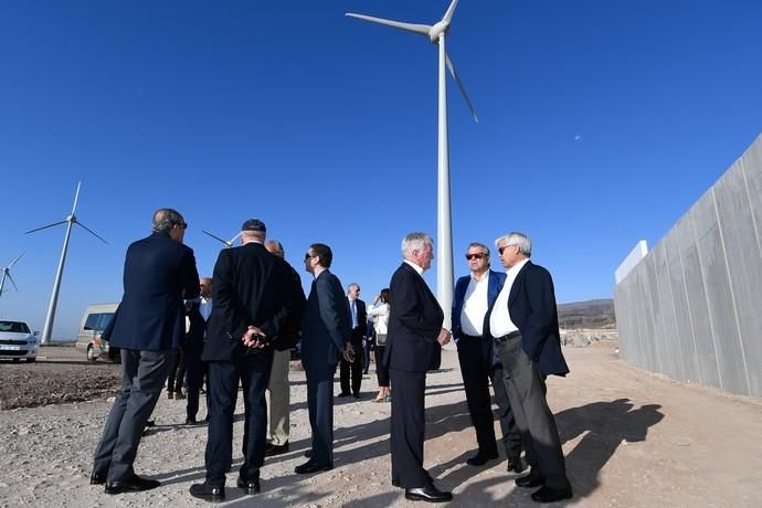 INAGURACION DEL MAYOR PARQUE EOLICO DE CANARIAS