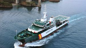 La embarcación oceánica ‘Río Segura’, del Servicio Marítimo de la Guardia Civil. | GUARDIA CIVIL