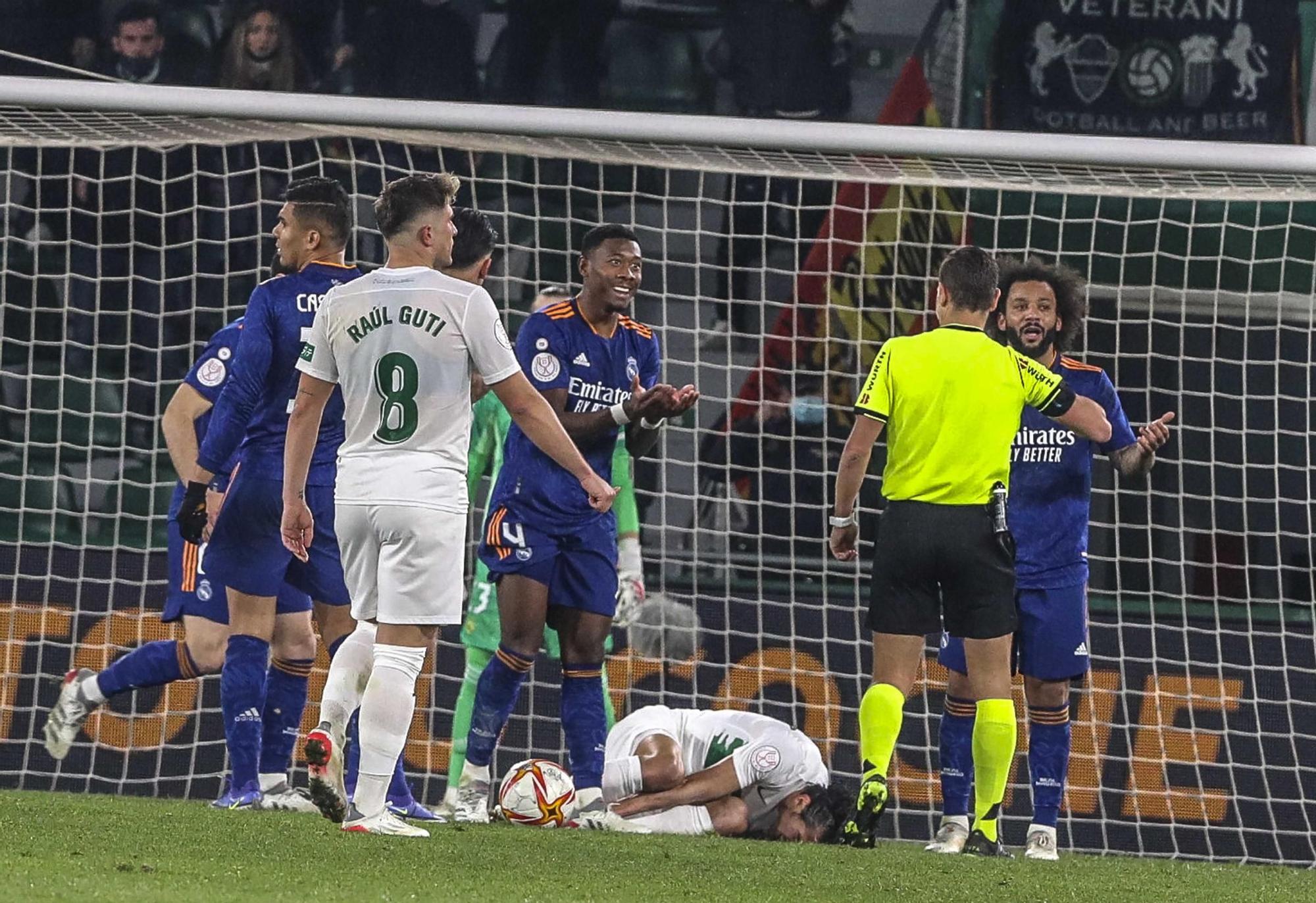 Elche cf-Real Madrid partido de la Copa del Rey en imagenes