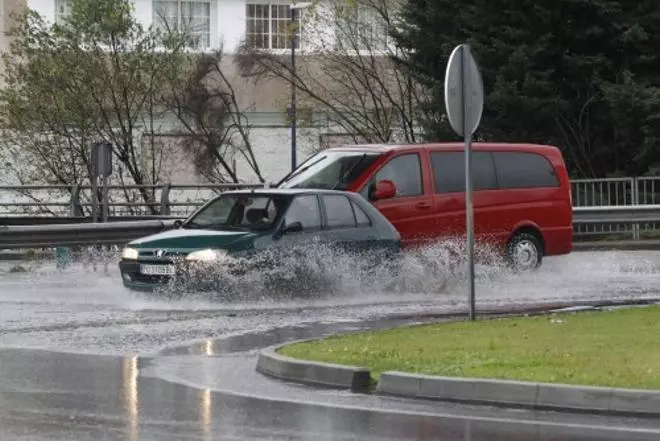 Vigo estrena 2014 con temporal