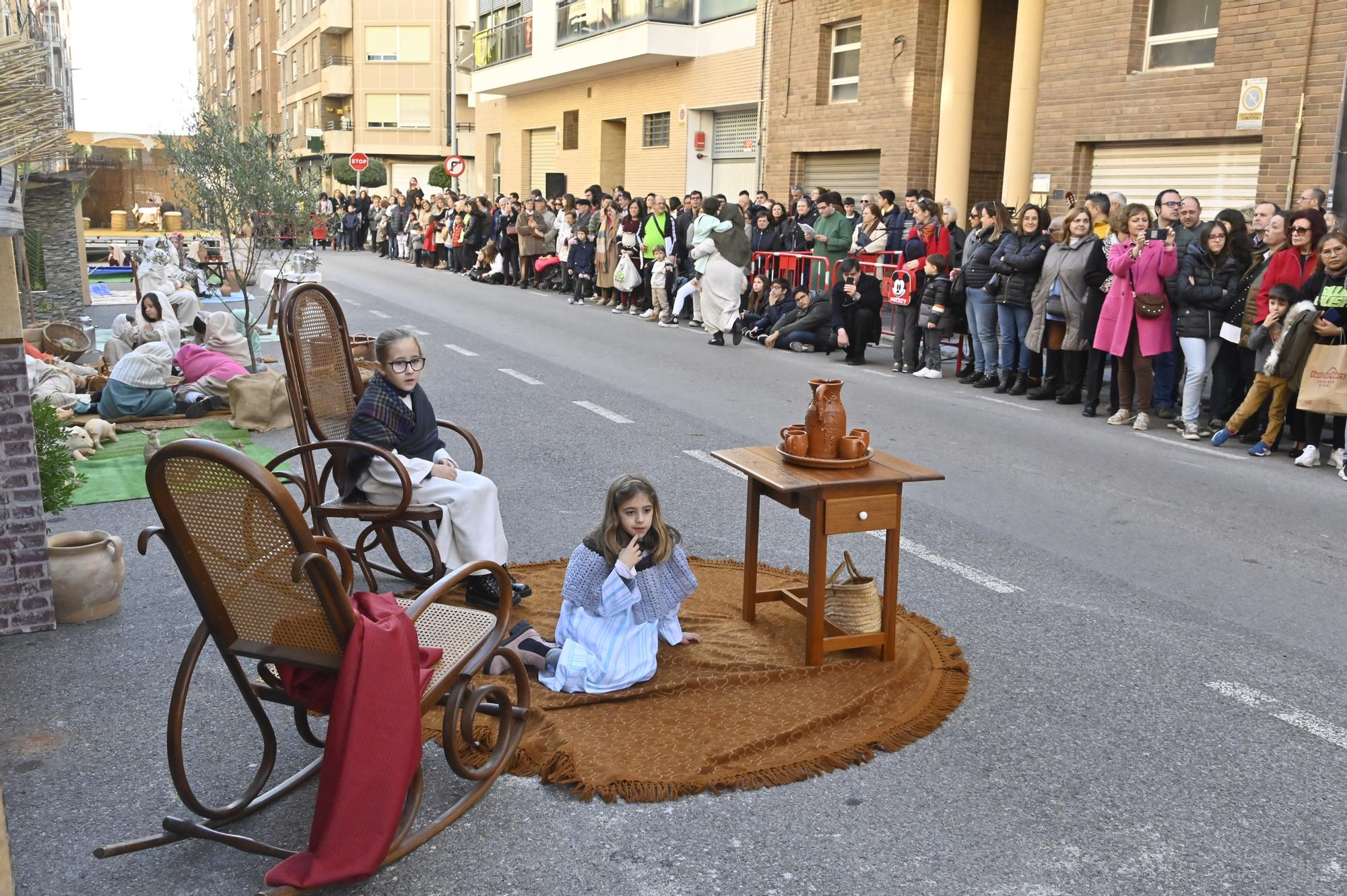 El Belén viviente de Vila-real contagia su ilusión por la Navidad