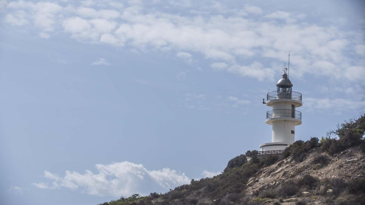 Imagen del faro del Cabo de la Huerta