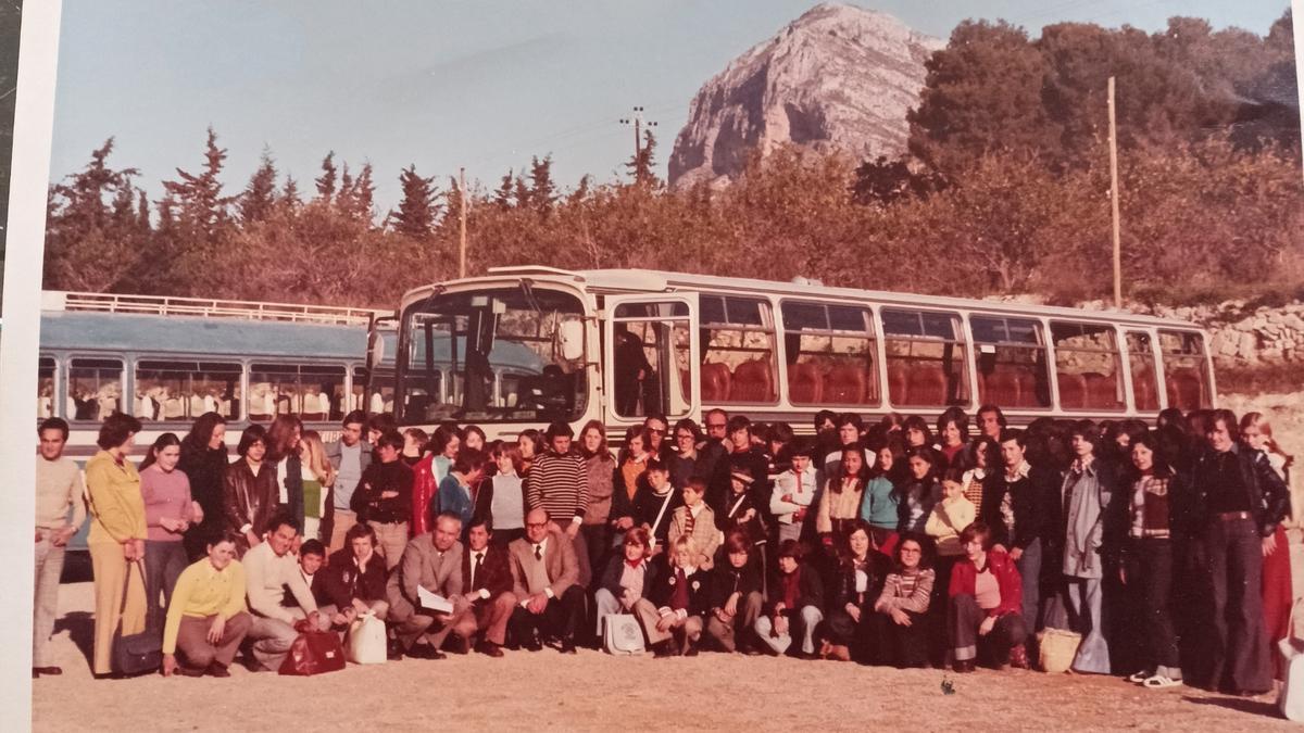 Fotografía de 1973, el año de los primeros intercambios