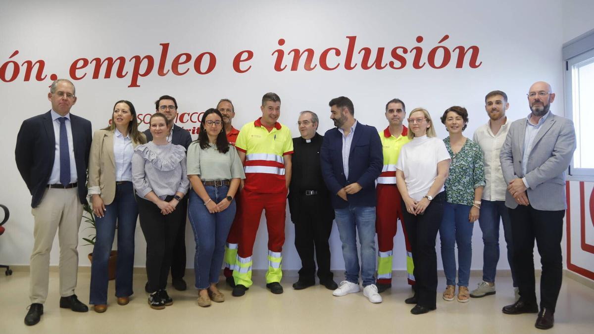 Presentación de la memoria anual de la empresa de inserción de Cáritas Córdoba.