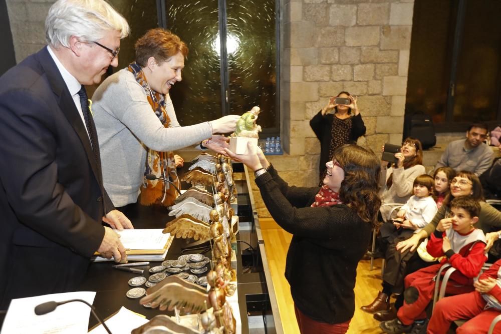 Entrega de premis del Concurs de Pessebres de l'Associació de Pessebristes de Girona