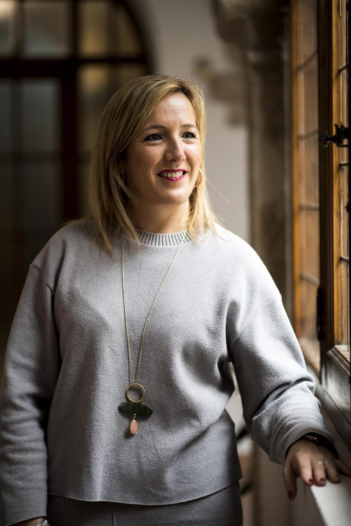 Elisabeth Martín, alcaldesa de Garrovillas de Alconétar.