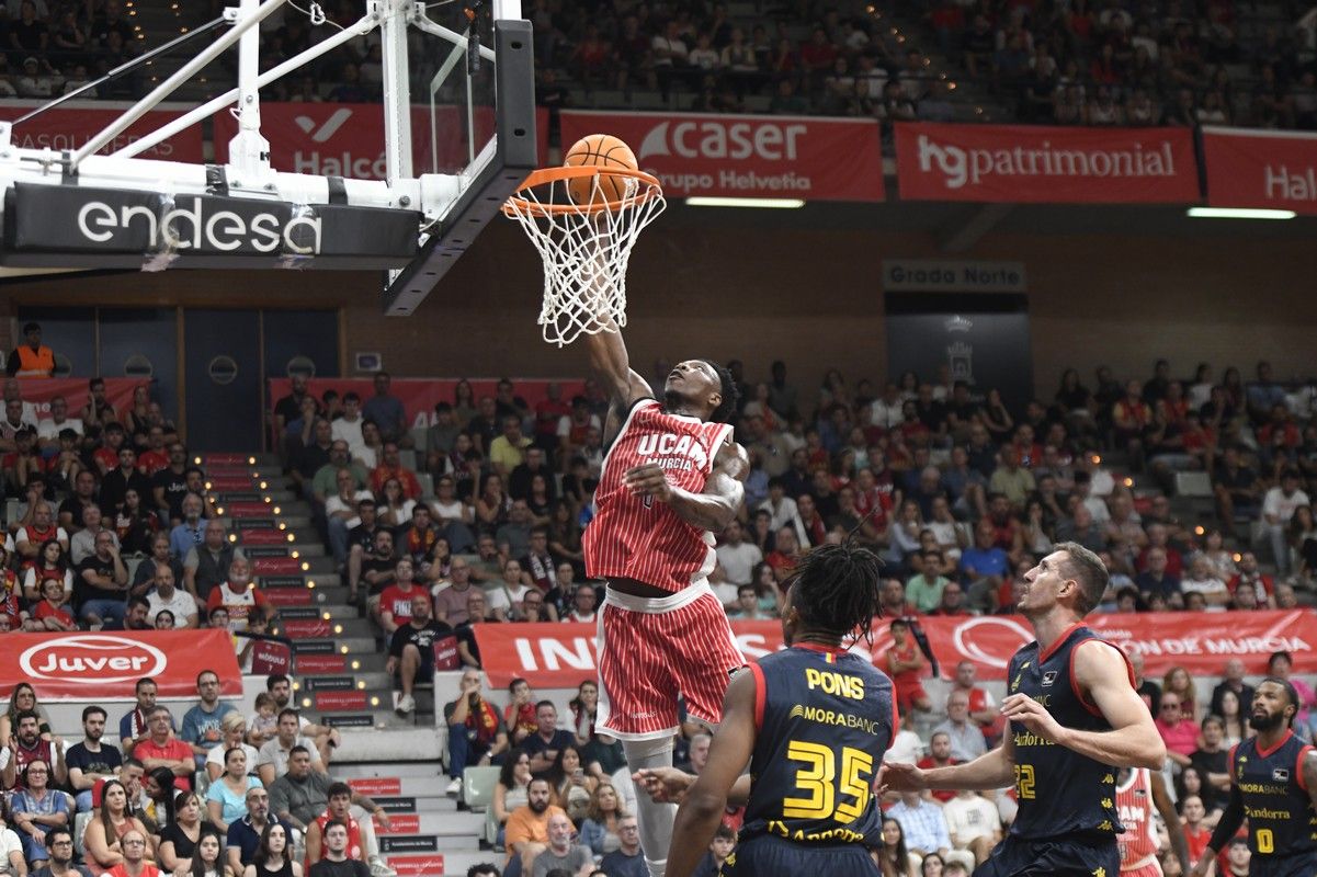 La aplastante victoria del UCAM Murcia ante el Andorra, en imágenes