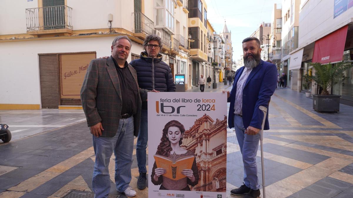 Presentación del cartel de la Feria del Libro de Lorca