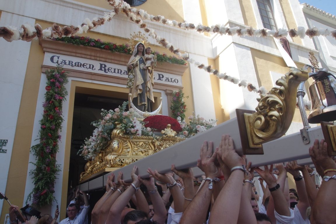 Procesión de la Virgen del Carmen en El Palo