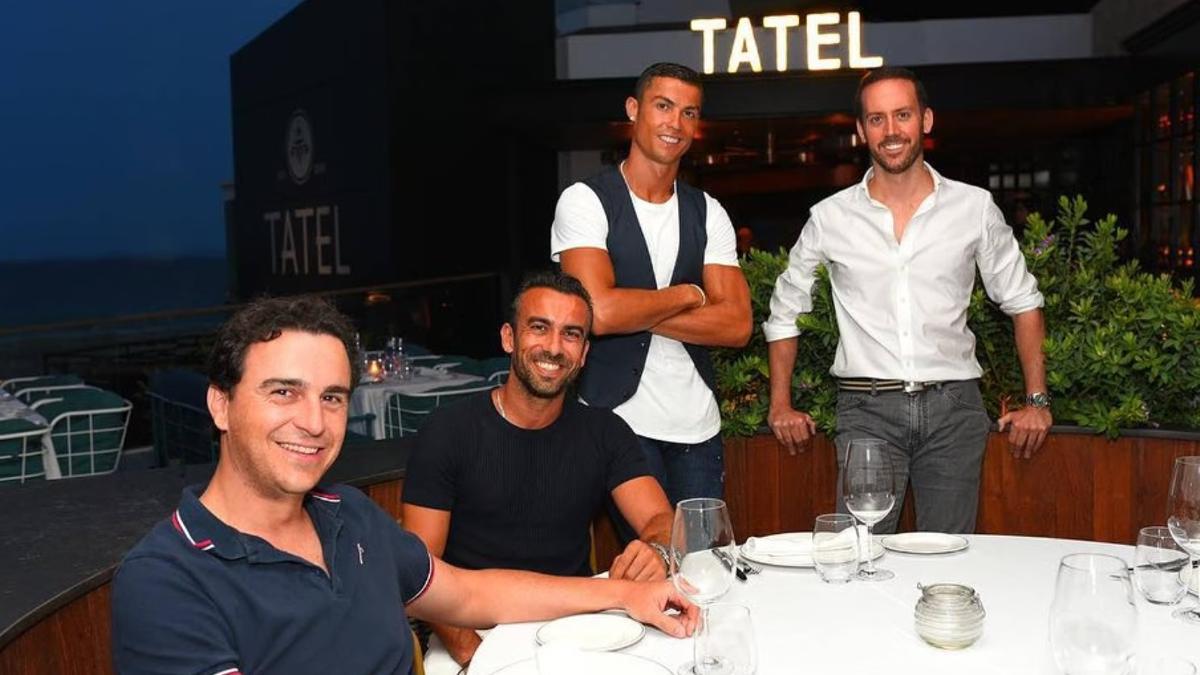 Cristiano Ronaldo es socio del restaurante Tatel