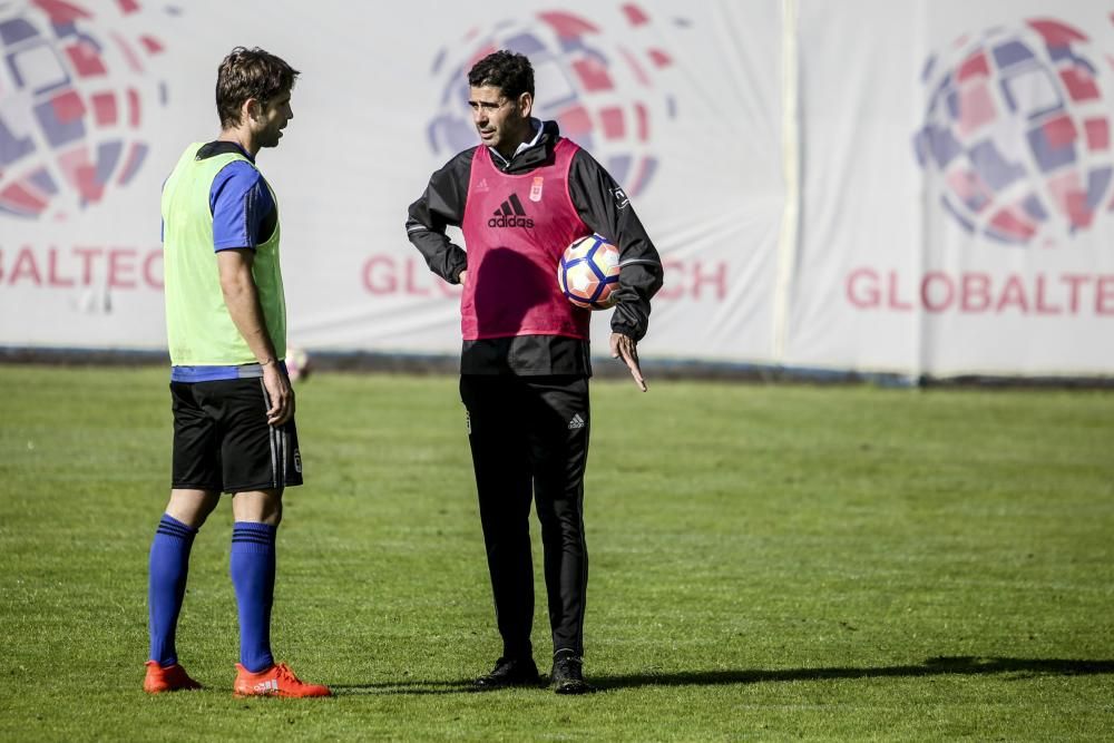 Entrenamiento del Real Oviedo