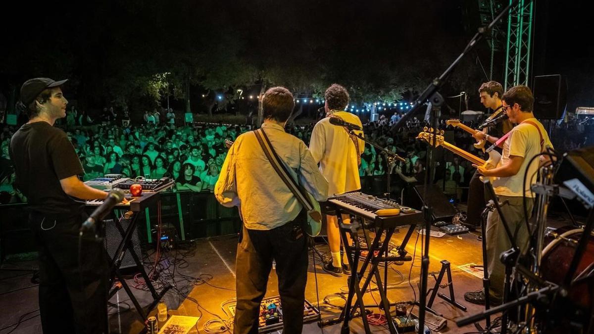 Un concierto de música organizado en el parque de La Represa el pasado octubre.