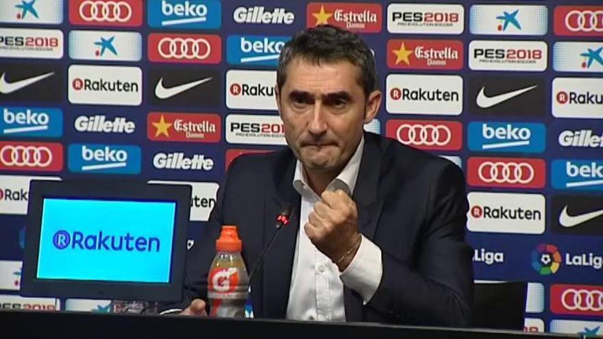 Valverde: "Tenemos muchas esperanzas puestas en Dembélé"