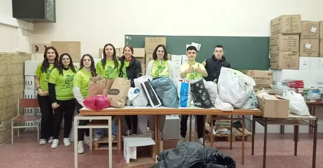 Una segunda vida para ropa usada en el Universidad Laboral