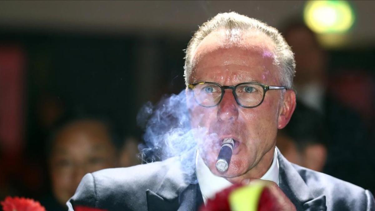 Rummenigge no quiere ver al Madrid ni en pintura