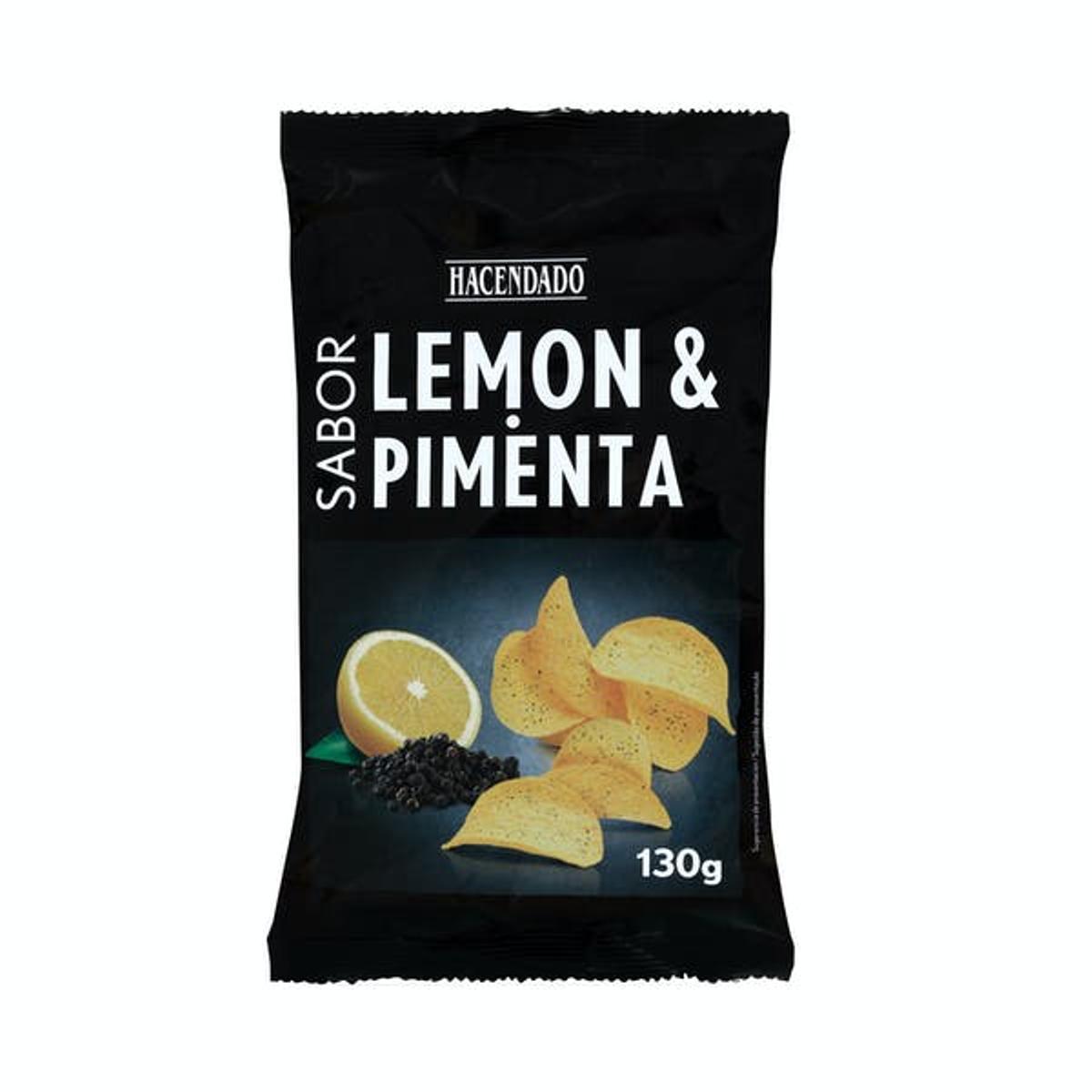 Patatas de limón y pimienta