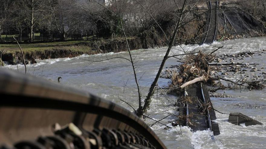 Los destrozos causados por las lluvias del pasado mes de enero.