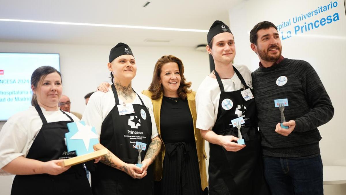 La consejera de Sanidad, Fátima Matute, en la VIII edición del concurso Estrella Princesa