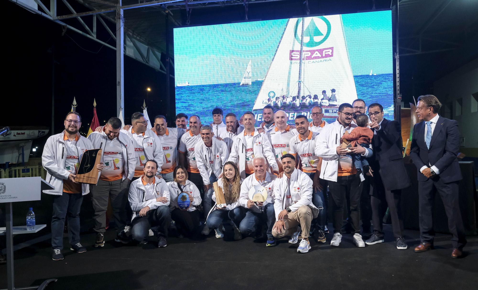 Entrega de trofeos de vela latina de la temporada 2023