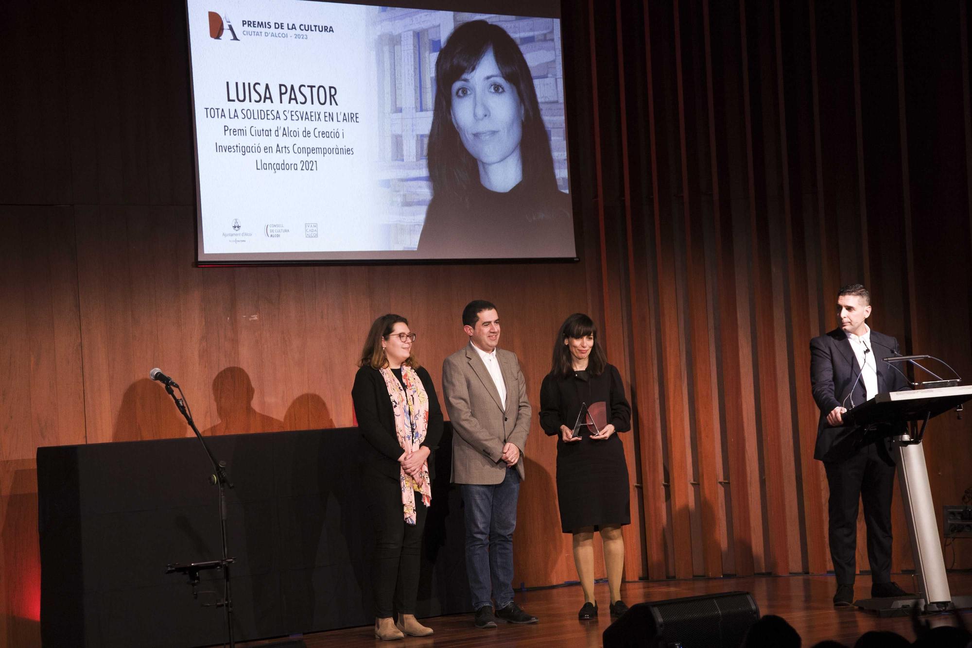 Reconocimientos a la cultura en Alcoy