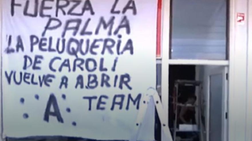 La fuerza de la solidaridad recupera un pedazo de Todoque en La Palma