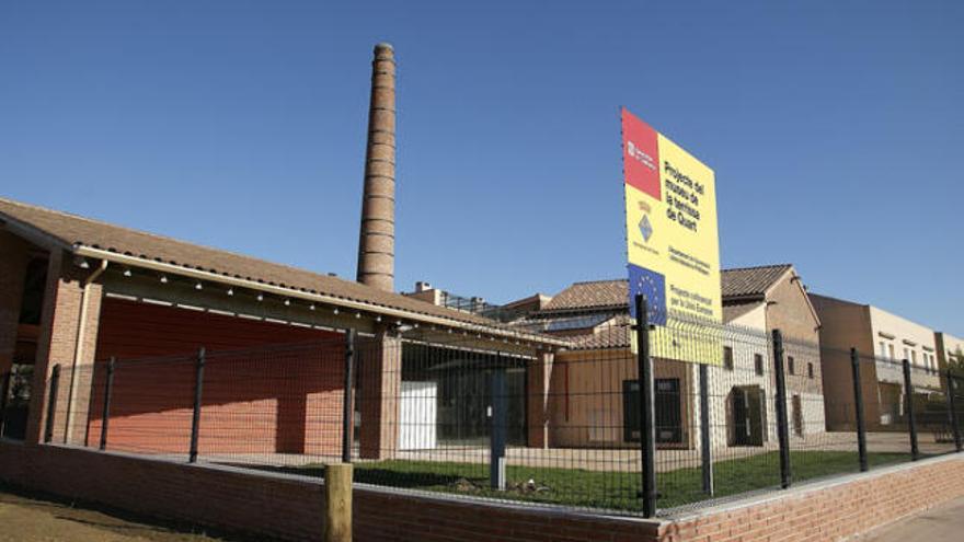 Un aspecte exterior del Museu de la Terrissa de Quart.