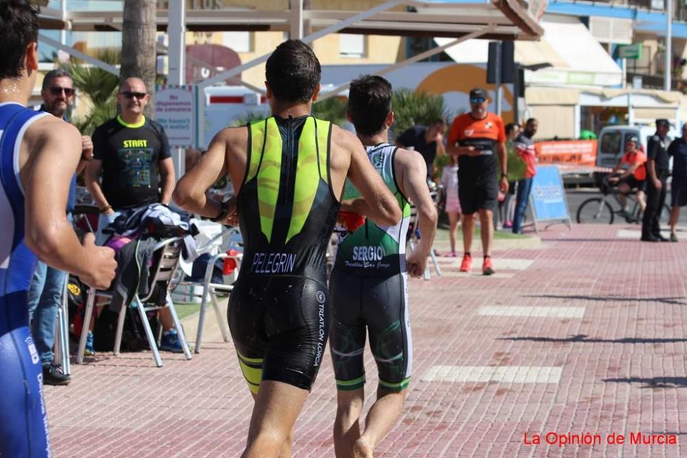 Final de triatlón de Deporte en Edad Escolar