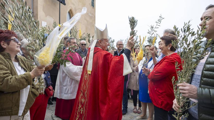 Domingo de Ramos en Mallorca: Sebastià Taltavull advierte de que “la lucha por el poder crea traiciones y negaciones”