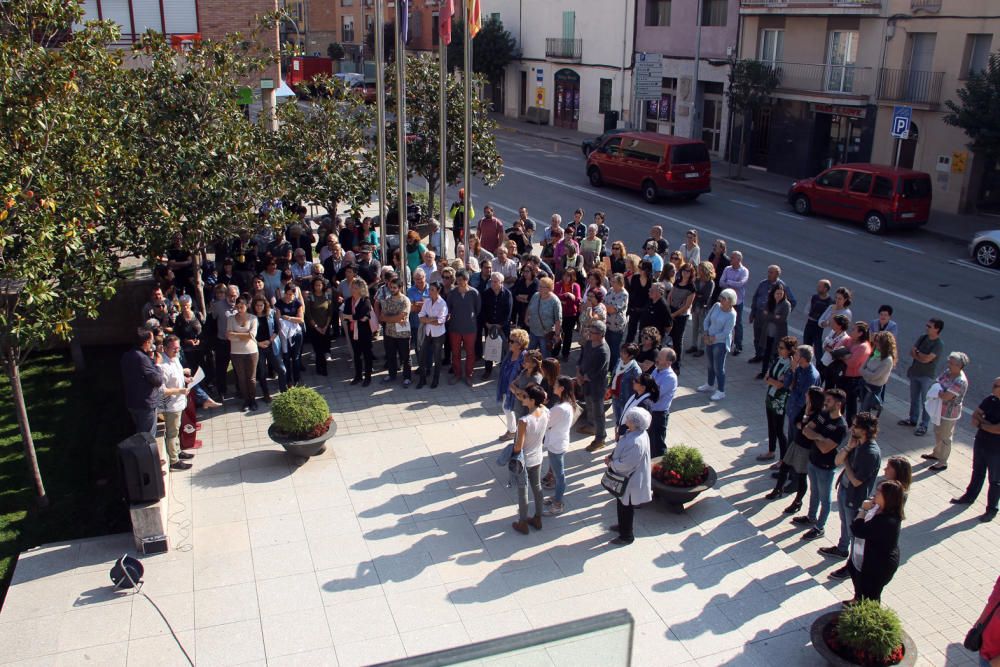 Concentració a Sant Fruitós de Bages