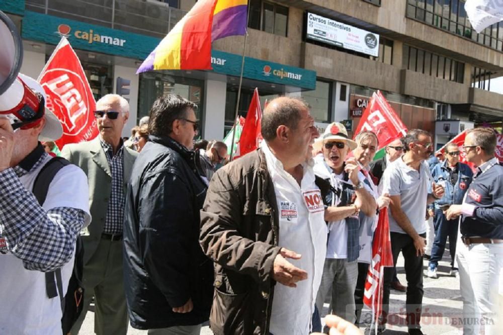 Manifestación del 1 de mayo en Murcia