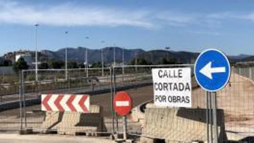 Más tiempo para reabrir el tramo en obras del vial internúcleos