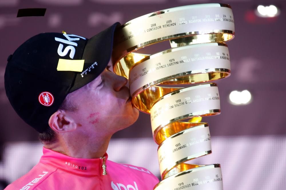 Chris Froome gana su primer Giro de Italia