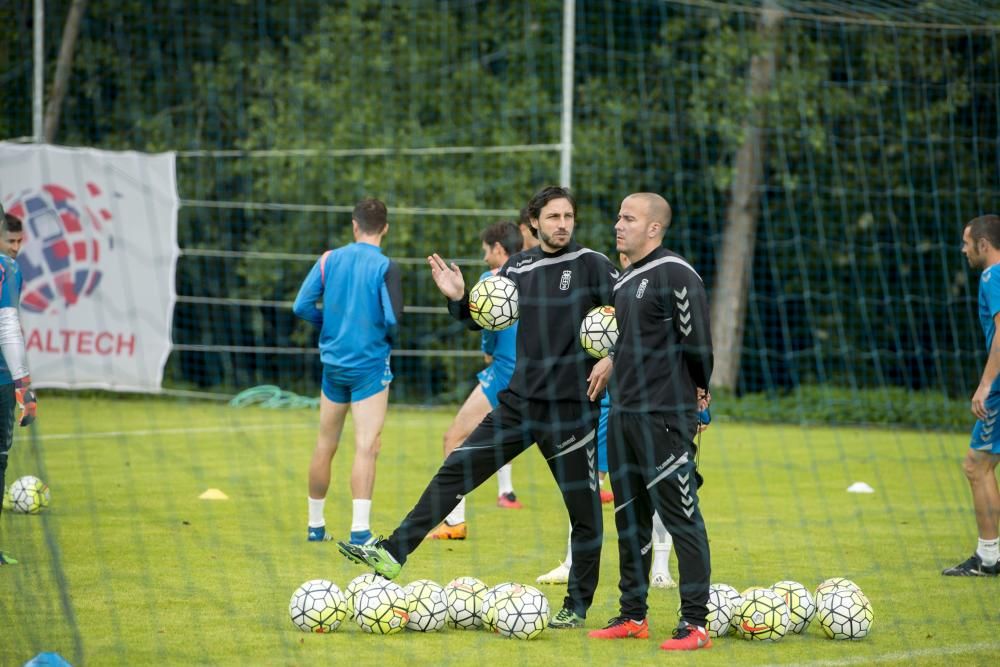 Entrenamiento del Real Oviedo