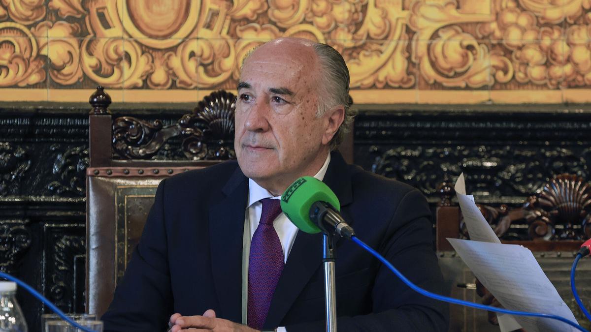 El alcalde José Ignacio Landaluce