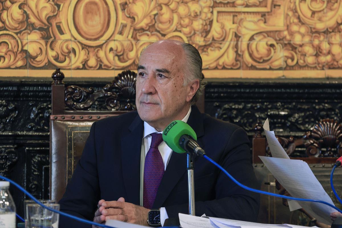 El alcalde de Algeciras, José Ignacio Landaluce.