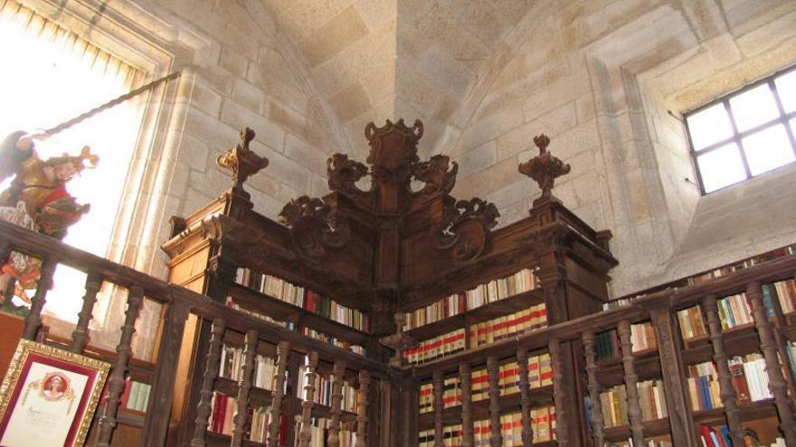 Biblioteca del monasterio de Oseira.