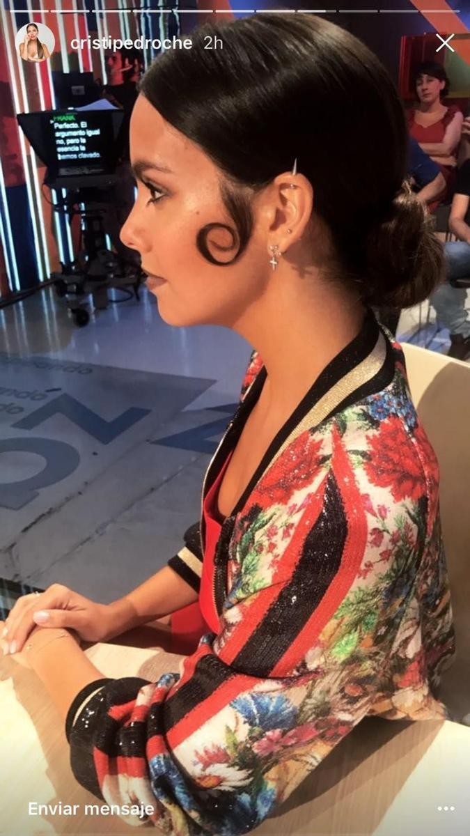 El peinado más folclórico de Cristina Pedroche