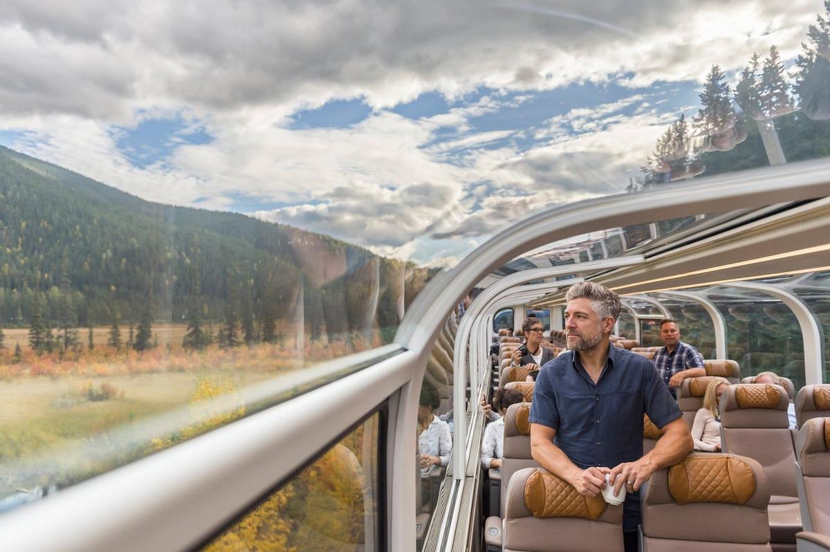 Tren Cristal, Rocky Mountaineer, Canadá