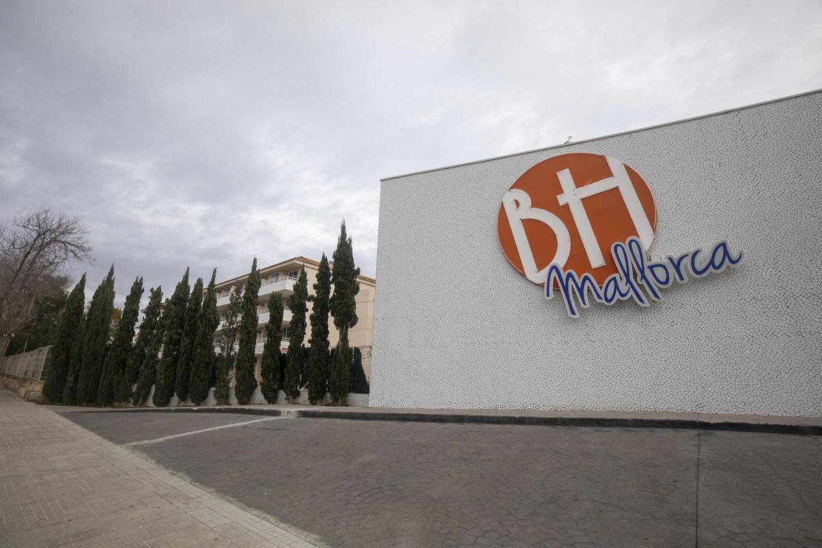 Die Fassade des bisherigen Hotels BH Mallorca in Magaluf