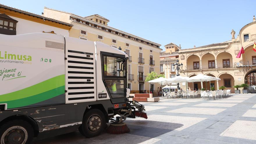 Limusa vuelve a poner en marcha su plan de limpieza integral del municipio de Lorca