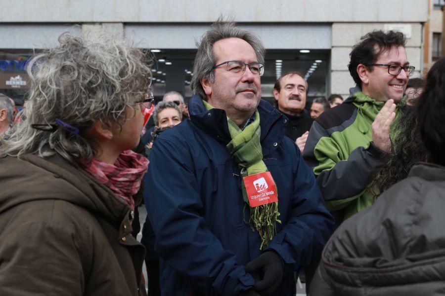 Manifestación por las pensiones en Zamora