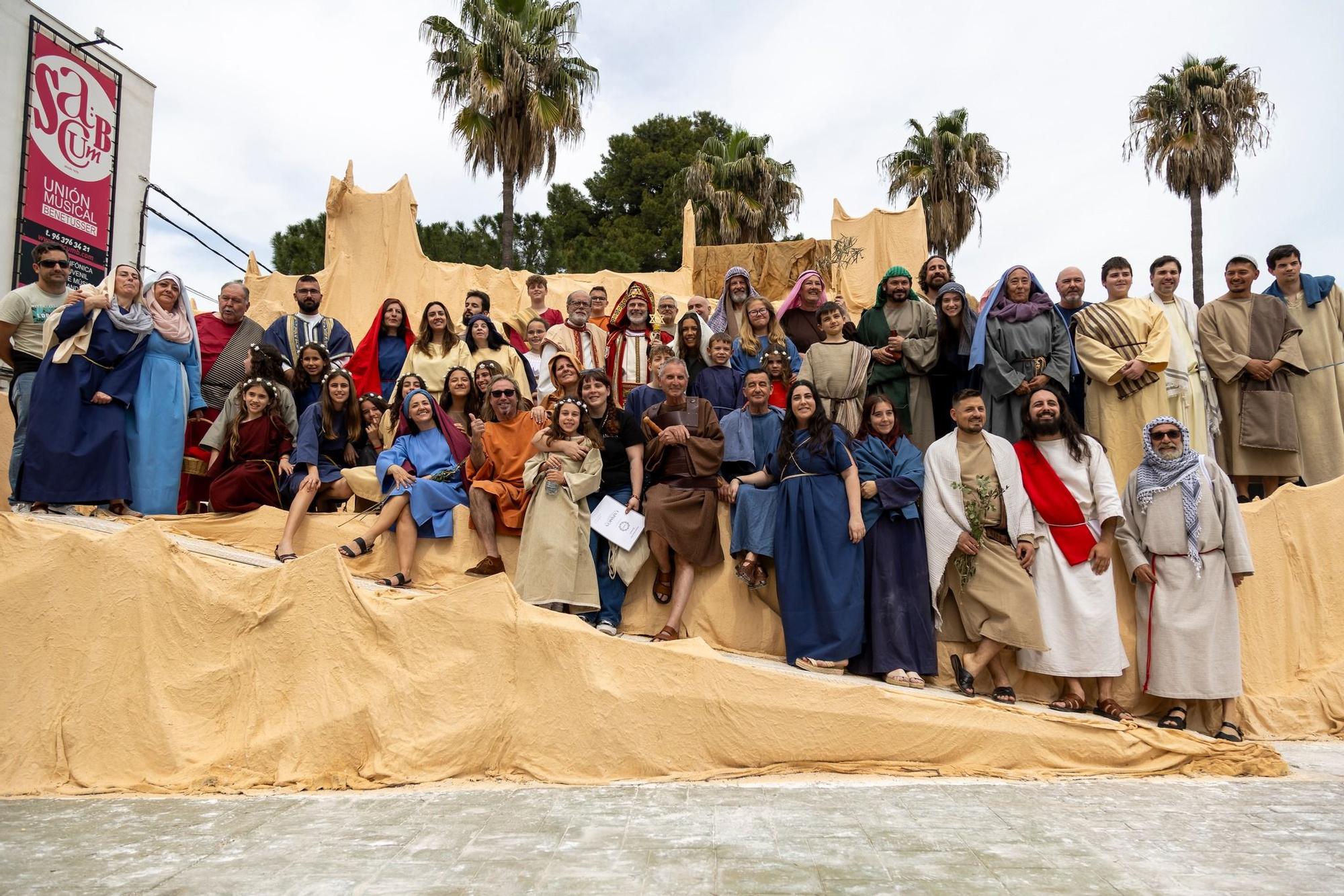 La Pasión de Benetússer abre sus representaciones en el Domingo de Ramos