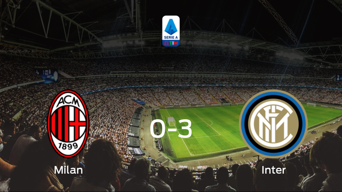 El Inter consigue una goleada en el estadio del AC Milan (0-3)