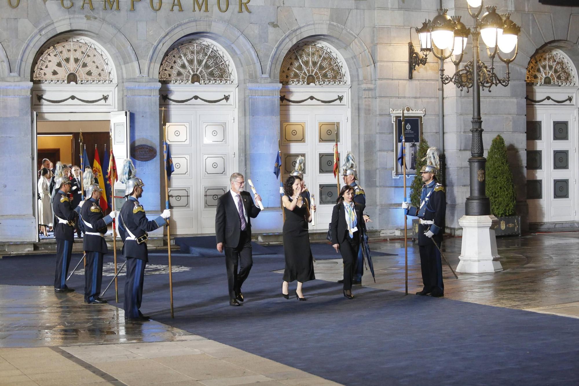 EN IMÁGENES: Así fue la alfombra azul de los Premios Princesa de Asturias 2023