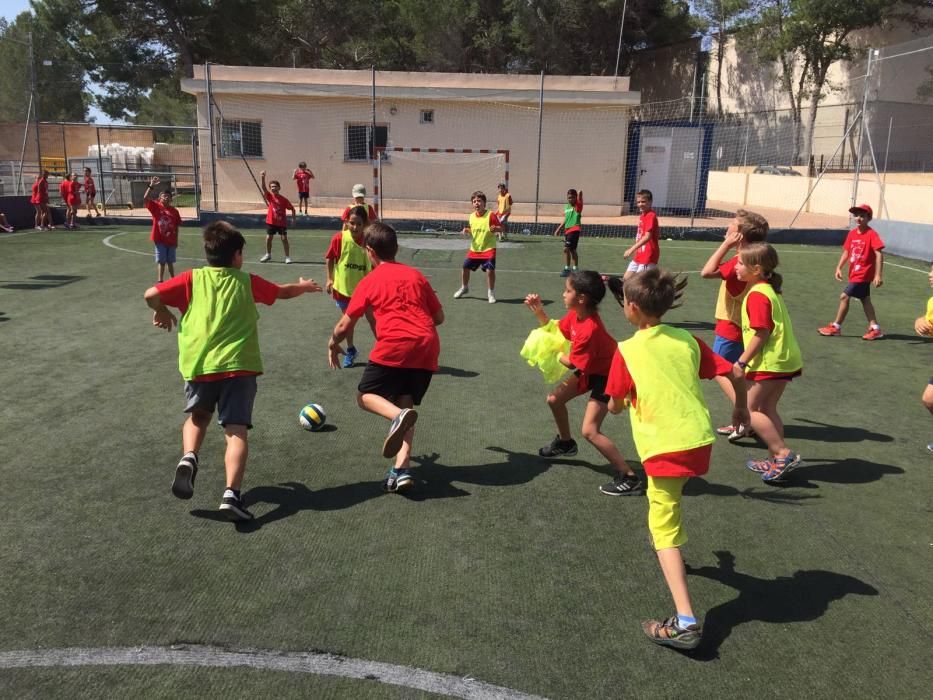 Niños olímpicos en Marratxí