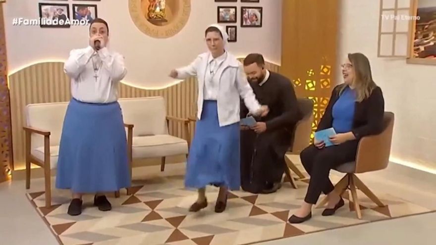 Una monja que hace &#039;beatbox&#039; y otra que baila se vuelven virales tras aparecer en la televisión