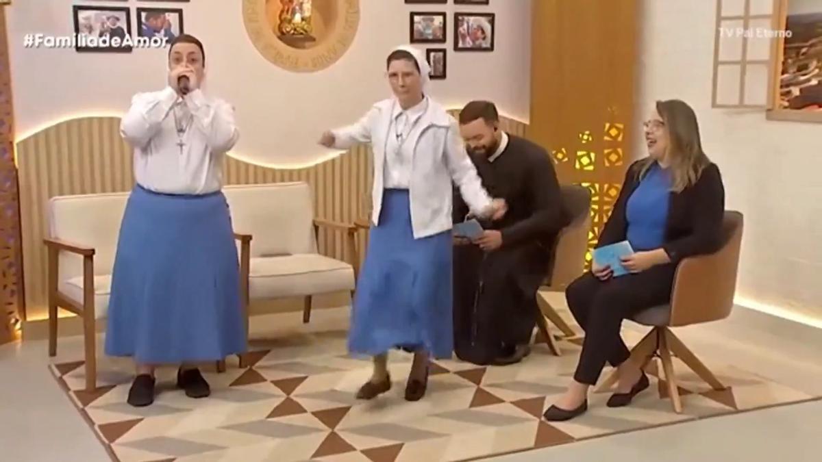 monjas bailongas virales