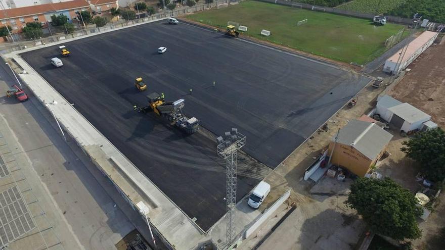 Moncofa tendrá su renovado campo de fútbol antes de que se acabe el año