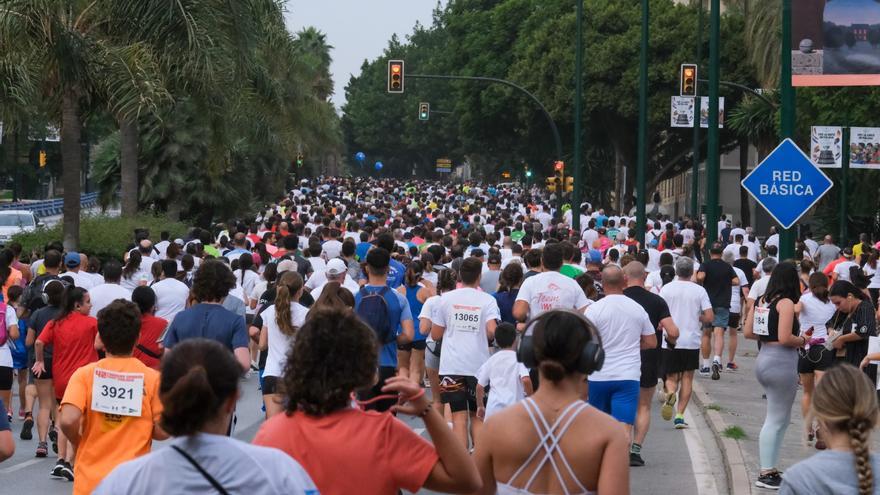 La carrera urbana &#039;Ciudad de Málaga&#039; vuelve a superar los 10.000 participantes